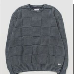 NWT) M Size RVCA Men's Textured Crewneck Sweater – Olive Gray